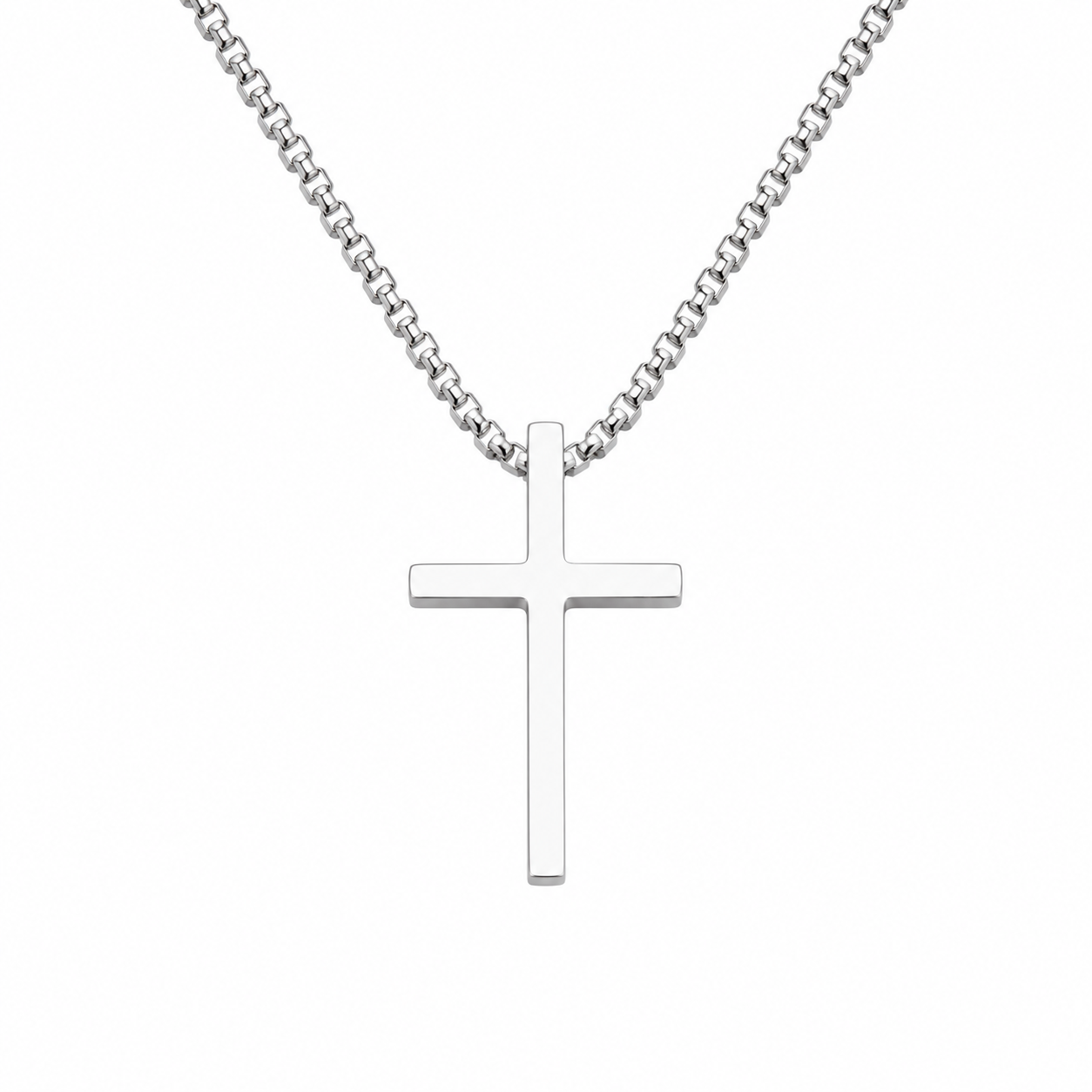Stainless_Steel_Metal_Cross_Pendant_Necklace_Silver